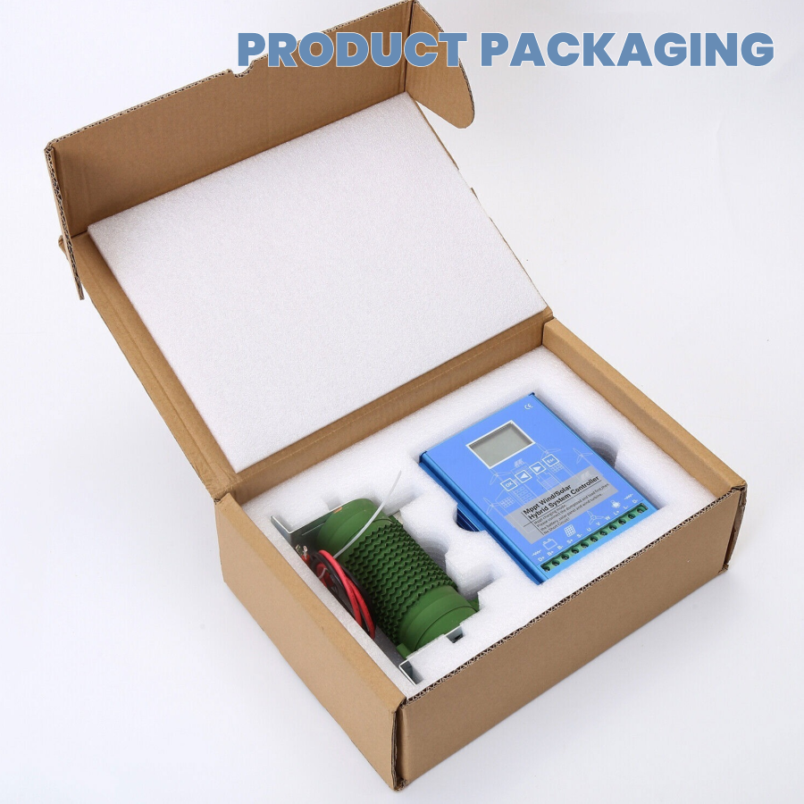 1600W 12V/24V MPPT Hybrid Laderegler Windturbine Solar Modul Controller Bluetooth optional