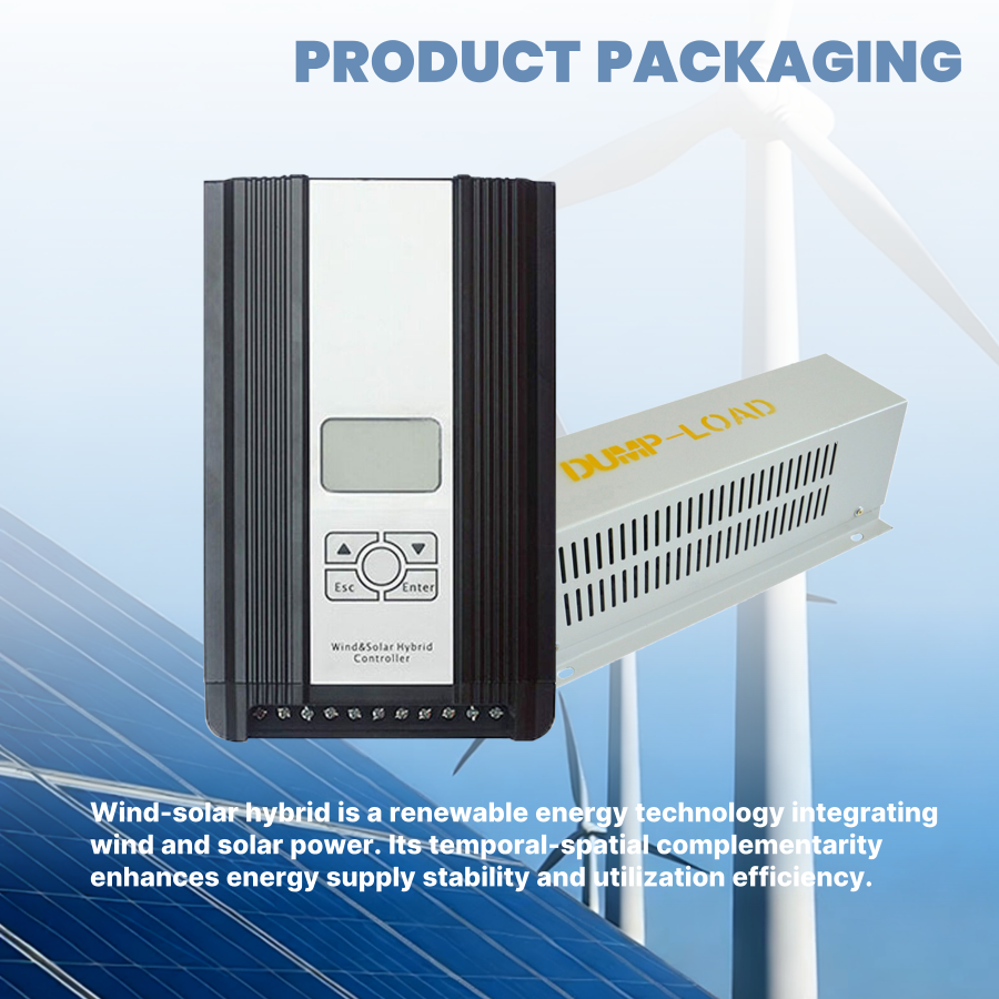 3000W 4000W 12V/24V 48V MPPT Hybrid Laderegler Windturbine Solar Modul Controller